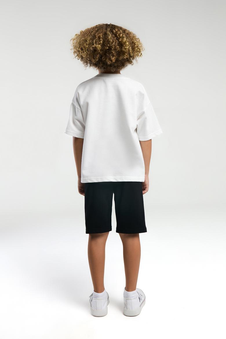 Erkek Çocuk Beyaz Pijama Takımı - 50310796018