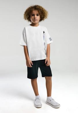 Erkek Çocuk Beyaz Pijama Takımı - 50310796018