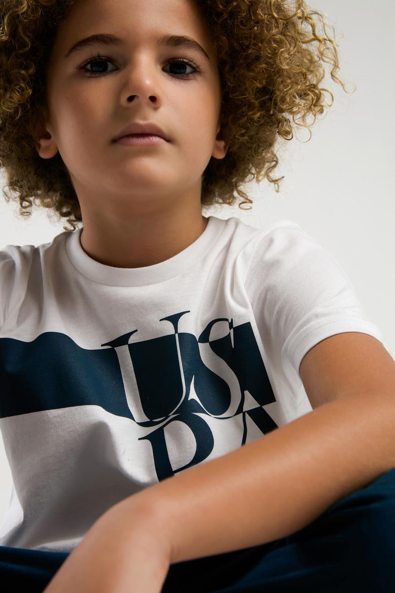 Erkek Çocuk Beyaz Pijama Takımı - 50310795004