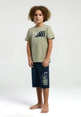 Erkek Çocuk Yeşil Pijama Takımı - 50310801004