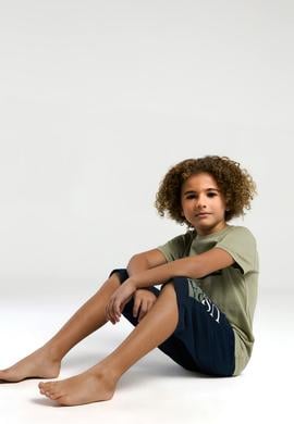 Erkek Çocuk Yeşil Pijama Takımı - 50310801004