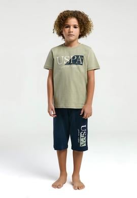 Erkek Çocuk Yeşil Pijama Takımı - 50310801004