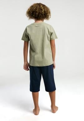 Erkek Çocuk Yeşil Pijama Takımı - 50310801004