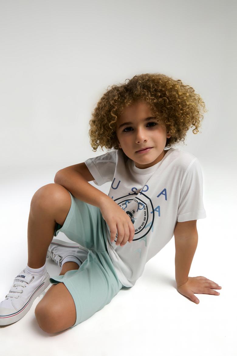 Erkek Çocuk Beyaz Pijama Takımı - 50310806005