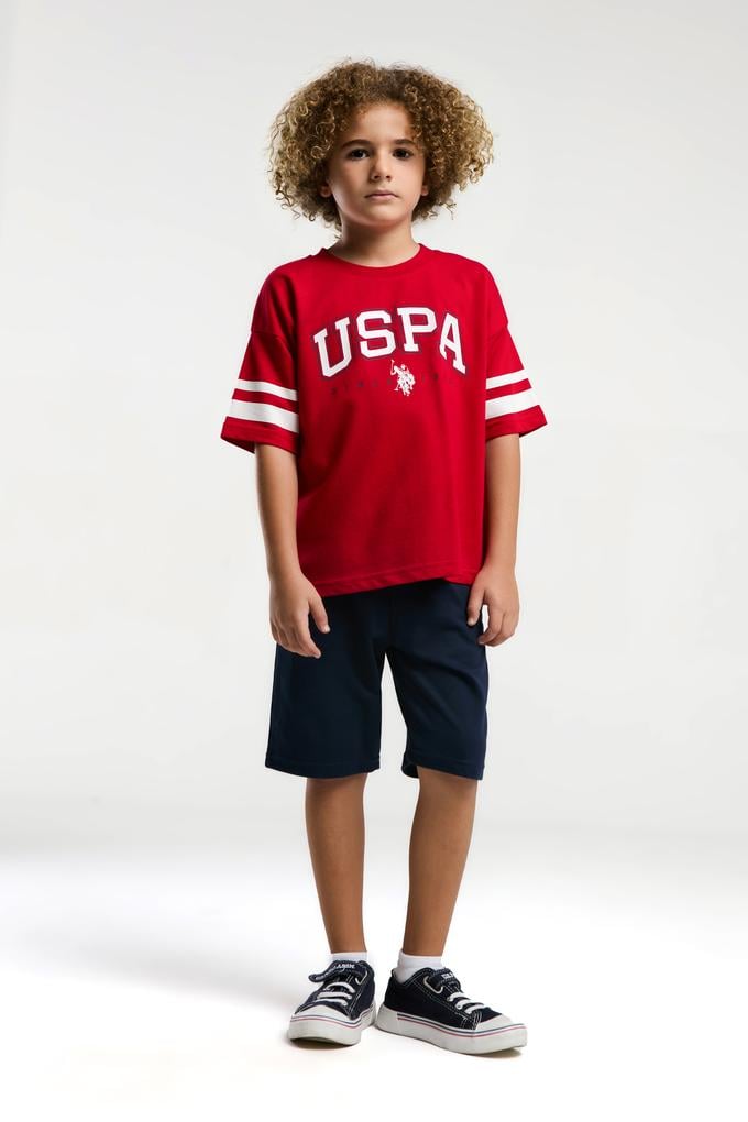 Erkek Çocuk Kırmızı Eşofman Takımı