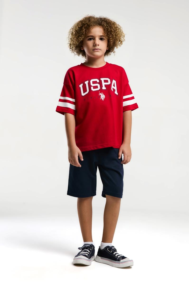 Erkek Çocuk Kırmızı Eşofman Takımı