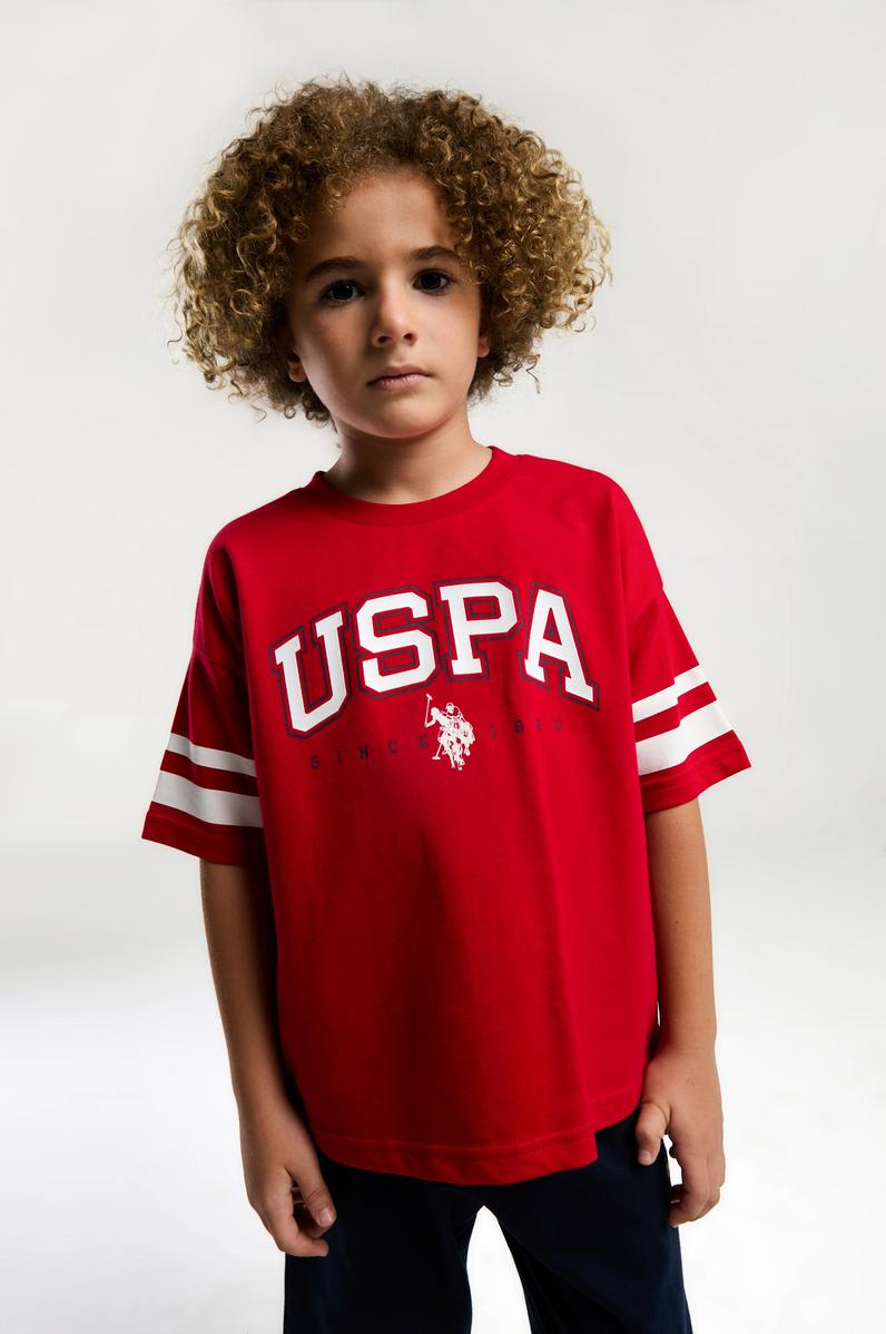 Erkek Çocuk Kırmızı Eşofman Takımı