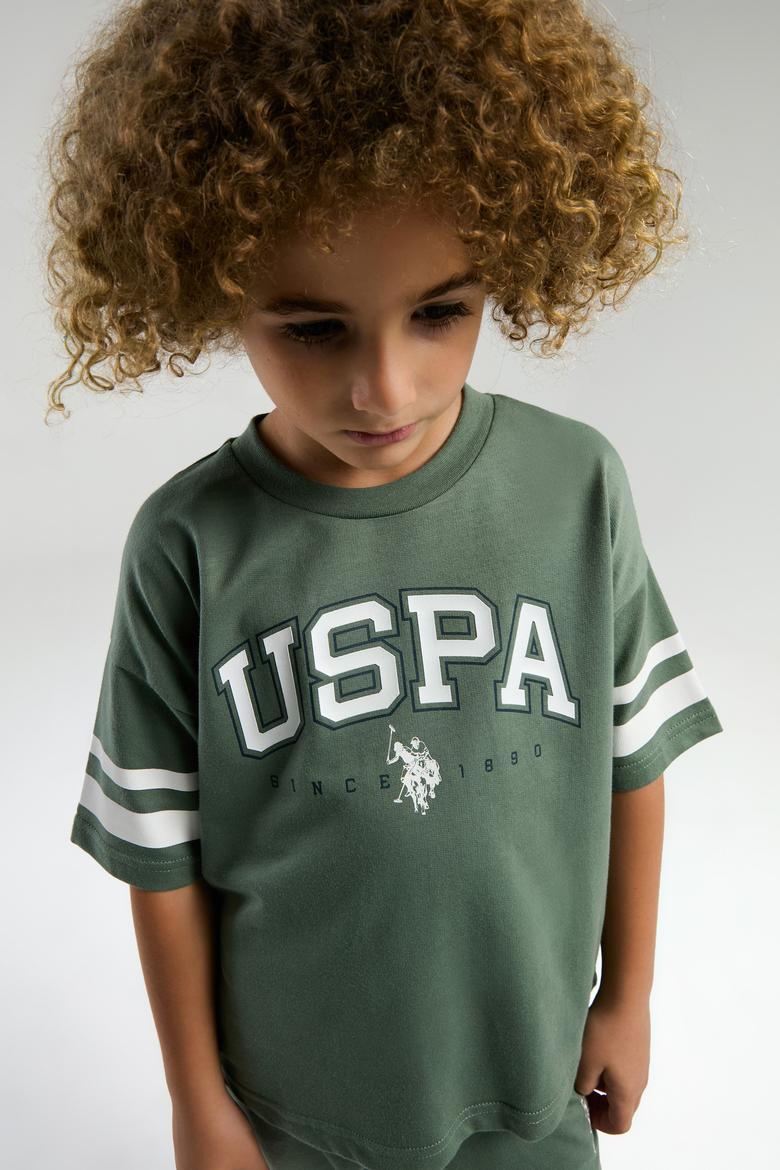 Erkek Çocuk Koyu Yeşil Eşofman Takımı - 50310799004