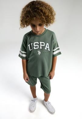 Erkek Çocuk Koyu Yeşil Eşofman Takımı - 50310799004