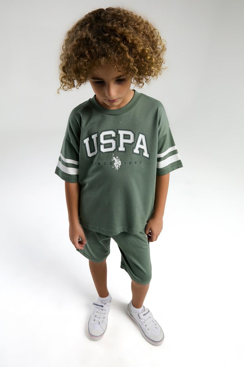 Erkek Çocuk Koyu Yeşil Eşofman Takımı