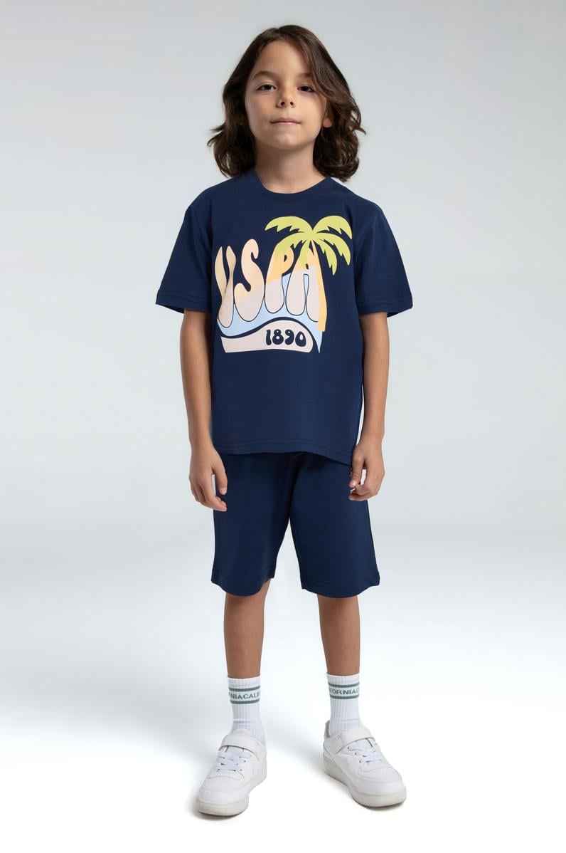 Erkek Çocuk Lacivert Eşofman Takımı