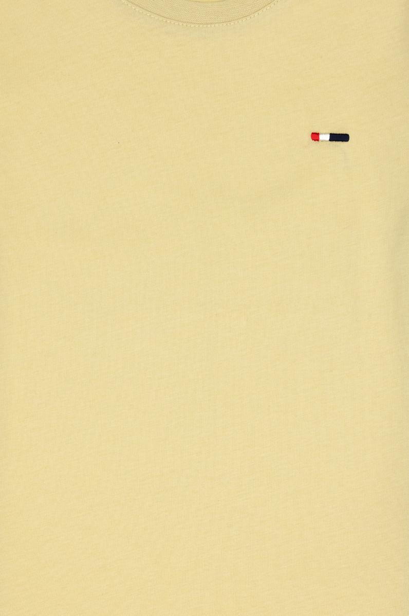 Erkek Çocuk Açık Haki Basic Bisiklet Yaka Tişört