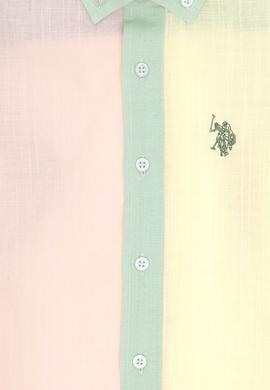 Erkek Çocuk Su Yeşili Uzun Kollu Gömlek - 50306578016