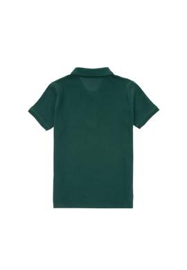 Erkek Çocuk Koyu Yeşil Basic Polo Yaka Tişört - 50298049400