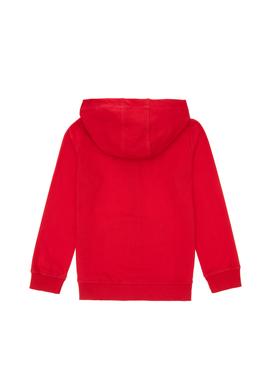 Erkek Çocuk Kırmızı Basic Sweatshirt - 50298076019