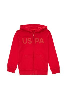 Erkek Çocuk Kırmızı Basic Sweatshirt - 50298076019