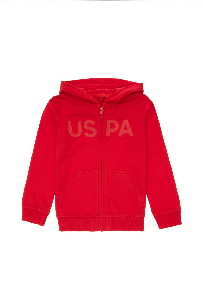 Erkek Çocuk Kırmızı Basic Sweatshirt