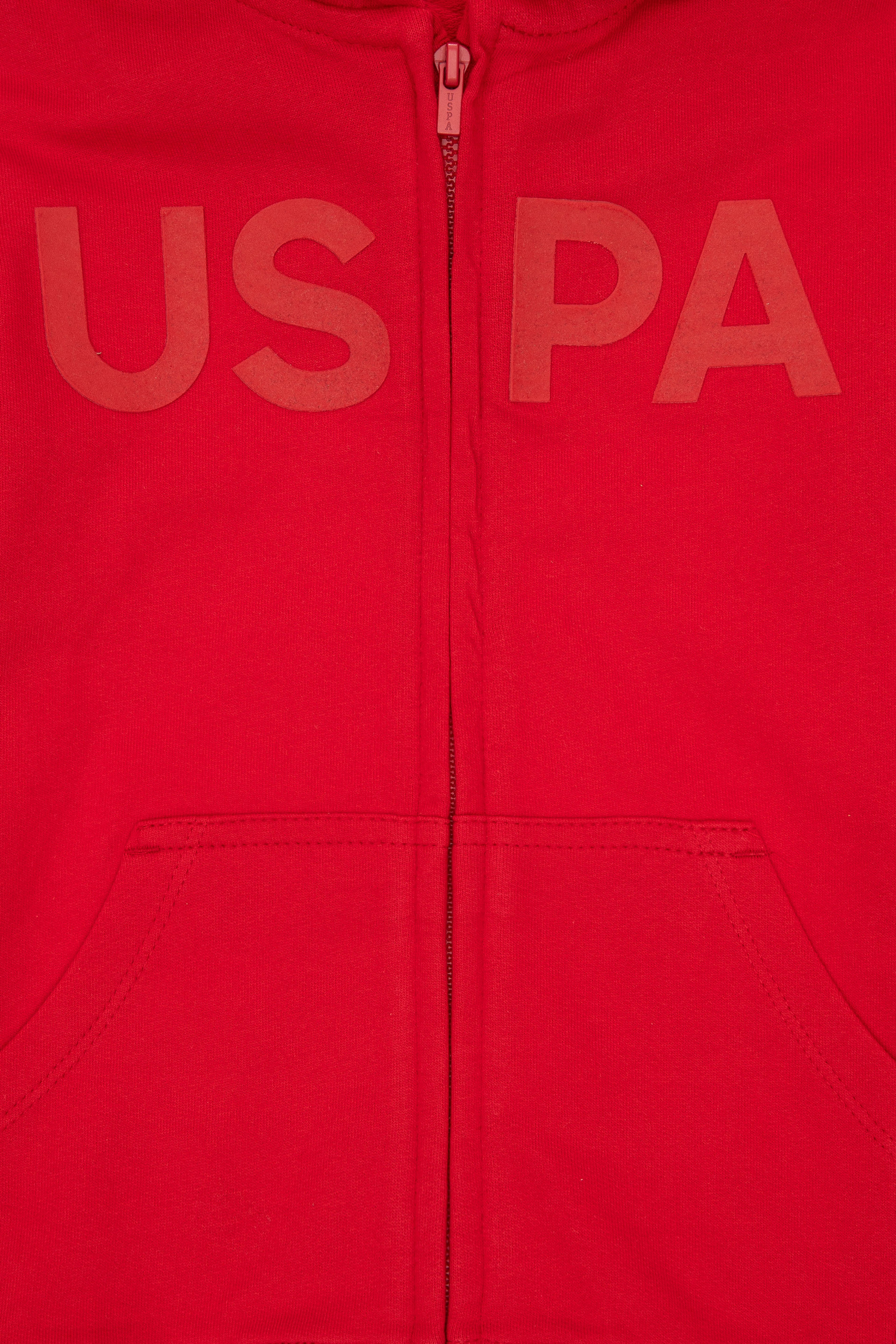 Erkek Çocuk Kırmızı Basic Sweatshirt - Image 3
