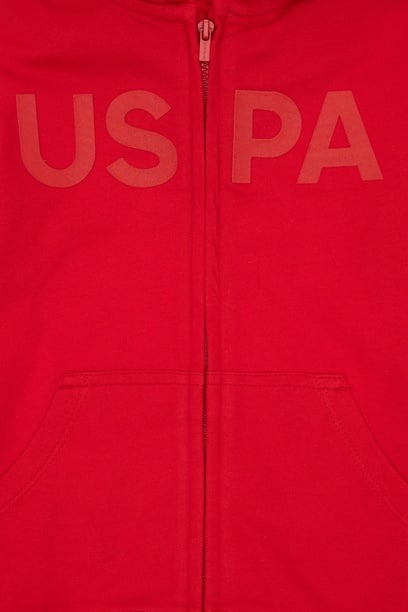 Erkek Çocuk Kırmızı Basic Sweatshirt