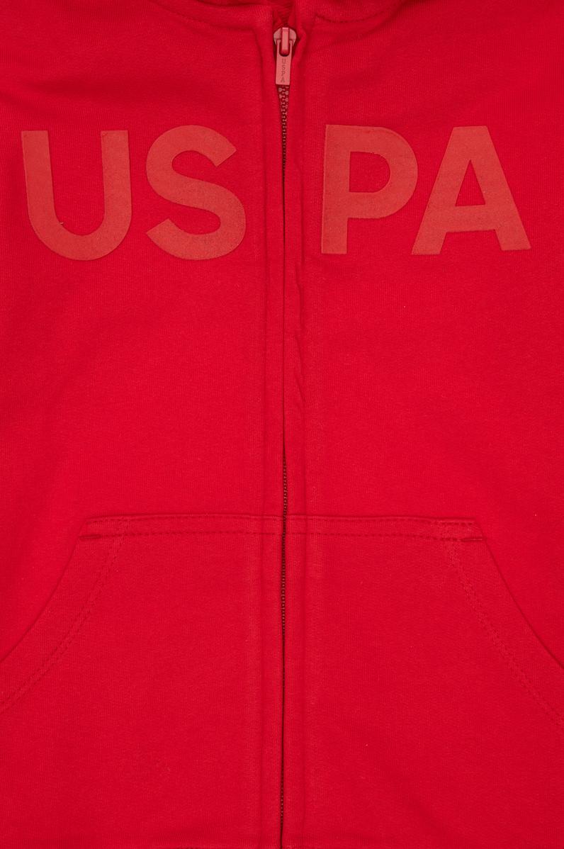 Erkek Çocuk Kırmızı Basic Sweatshirt