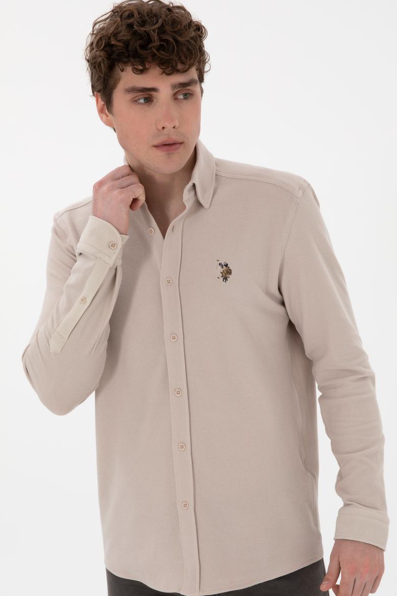 Erkek Taş Örme Gömlek - 50300402037