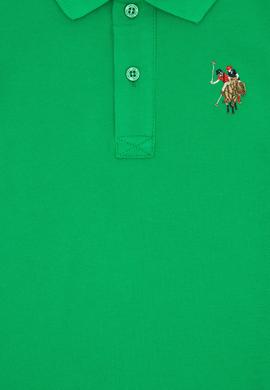 Erkek Çocuk Elma Yeşili Basic Polo Yaka Tişört - 50306484088