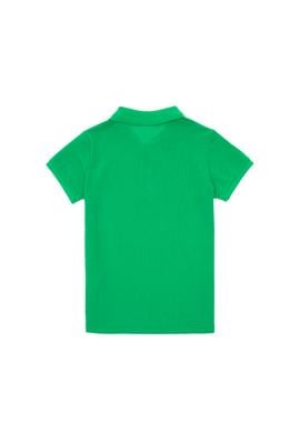Erkek Çocuk Elma Yeşili Basic Polo Yaka Tişört - 50306484088