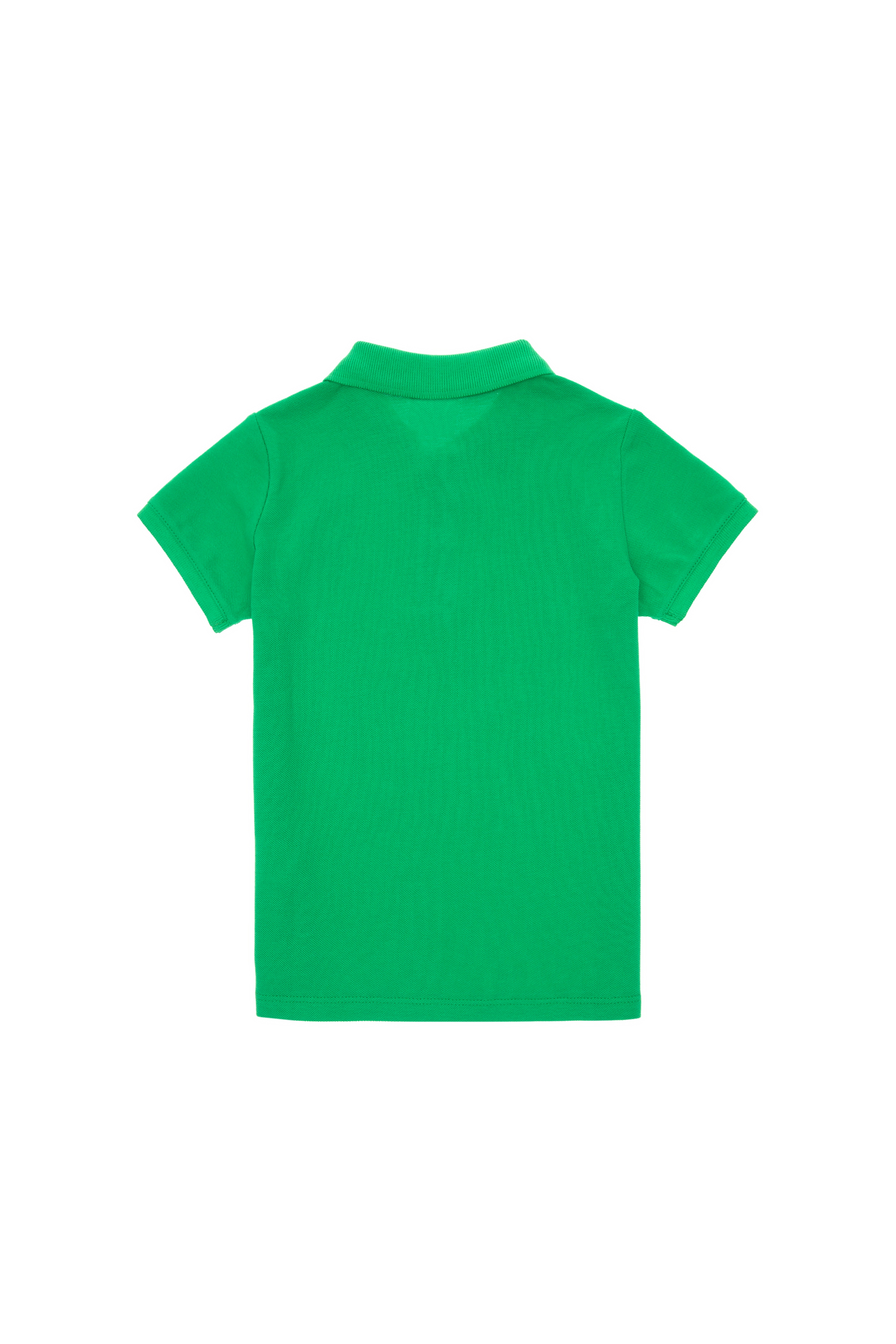 Erkek Çocuk Elma Yeşili Basic Polo Yaka Tişört - Image 2