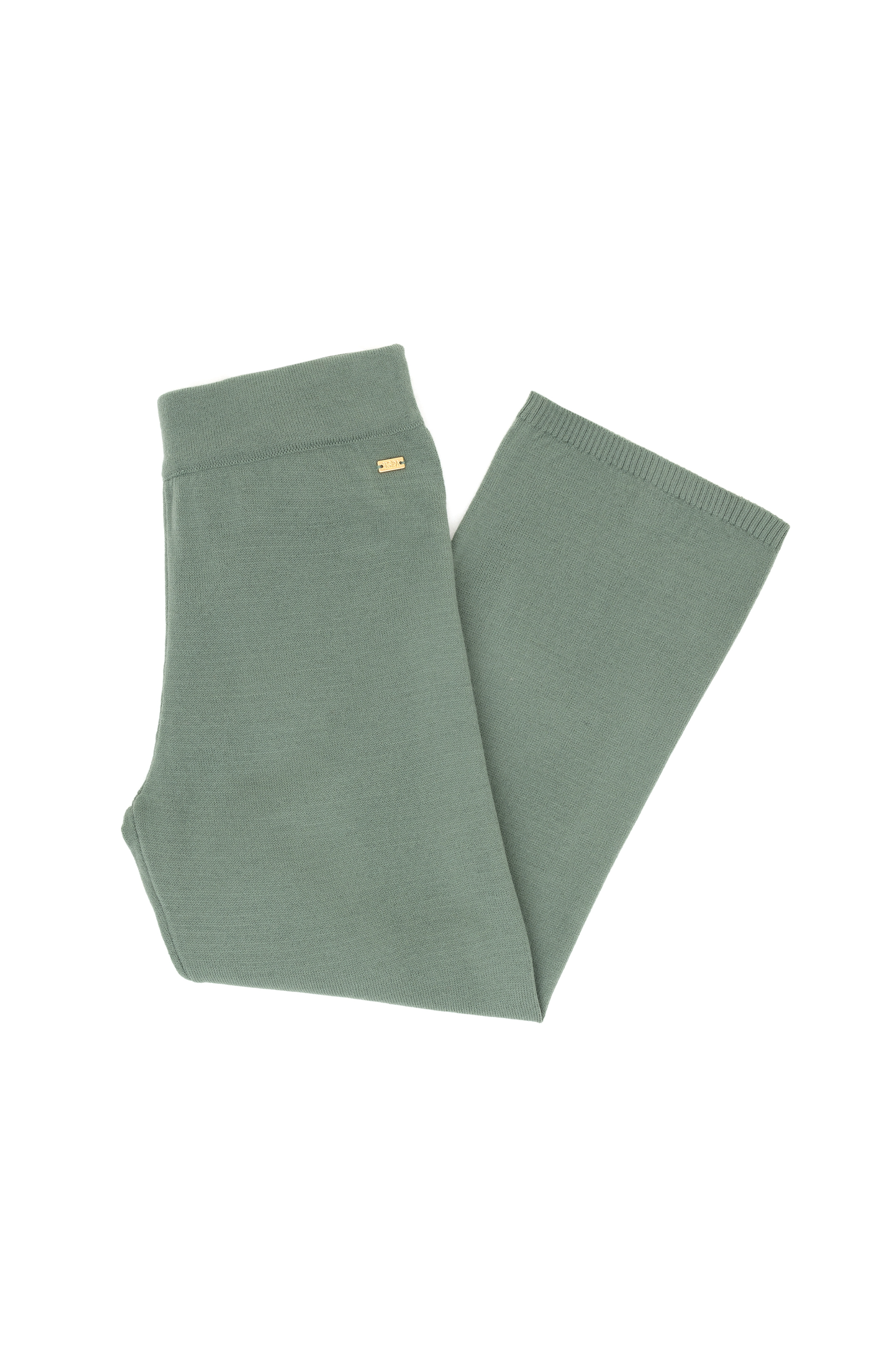 Kız Çocuk Mint Triko Pantolon - Image 1