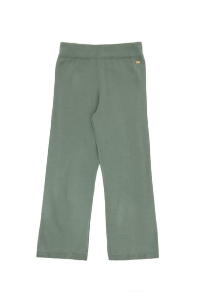 Kız Çocuk Mint Triko Pantolon