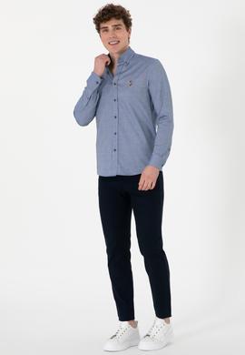 Erkek Lacivert Kanvas / Chino Pantolon - 50291161451