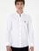 Erkek Beyaz Uzun Kollu Basic Gömlek
