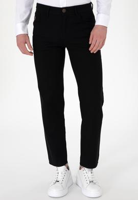 Erkek Siyah Kanvas / Chino Pantolon - 50291165130