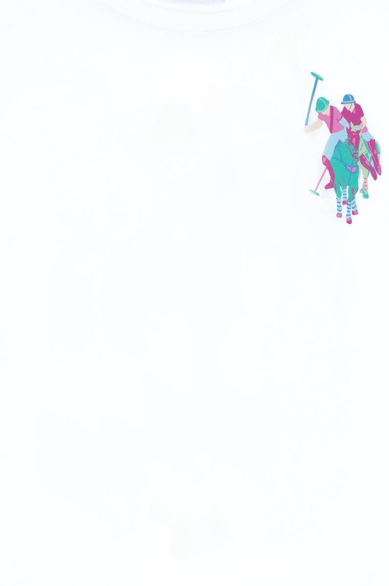 Kız Çocuk Beyaz Tişört