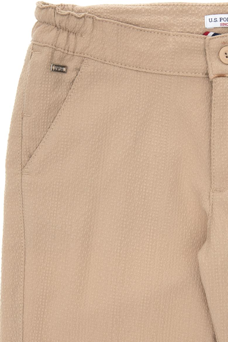 Erkek Çocuk Bej Kanvas Pantolon - 50305940023