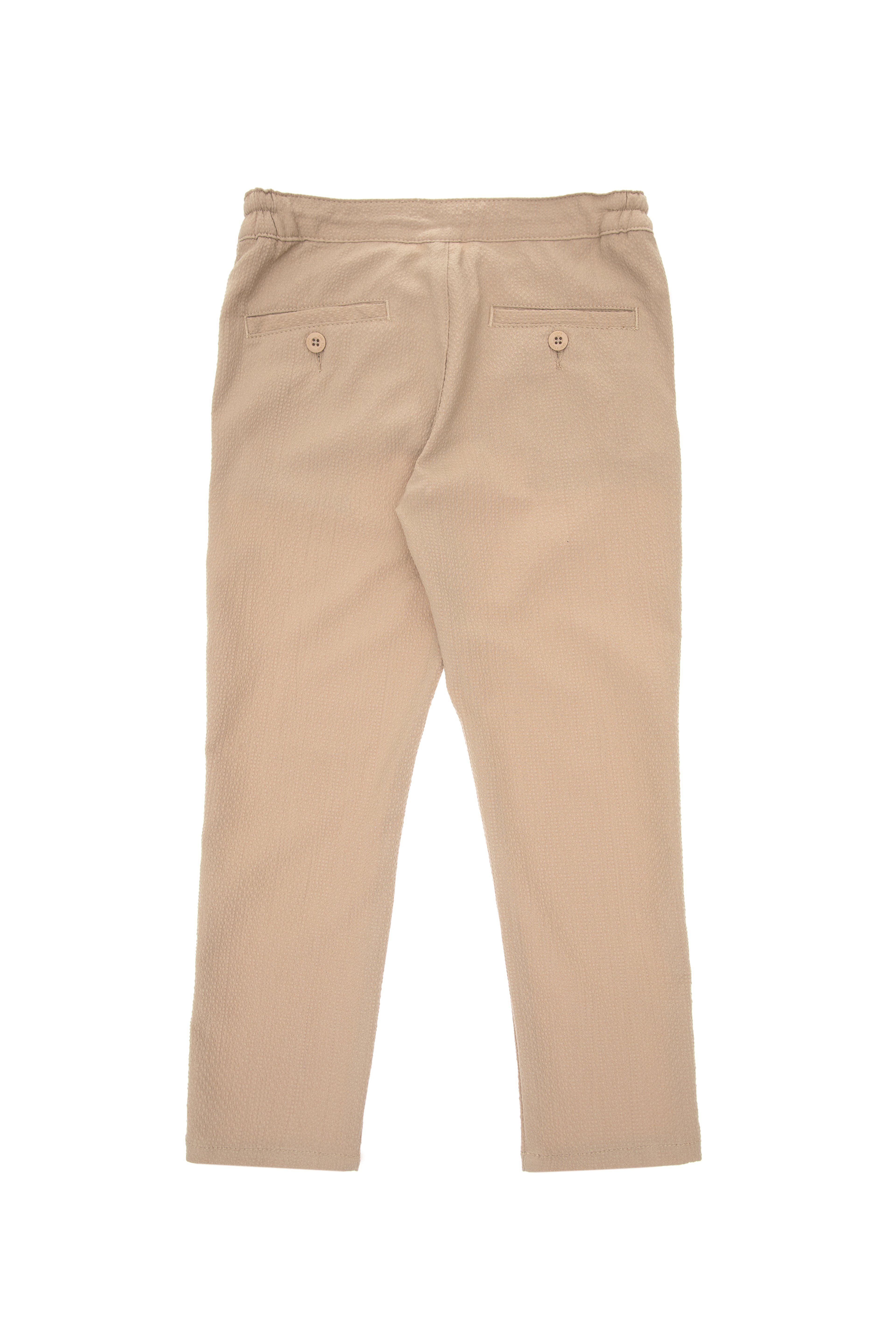 Erkek Çocuk Bej Kanvas Pantolon - Image 3