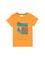 Erkek Çocuk Turuncu Bisiklet Yaka Tişört