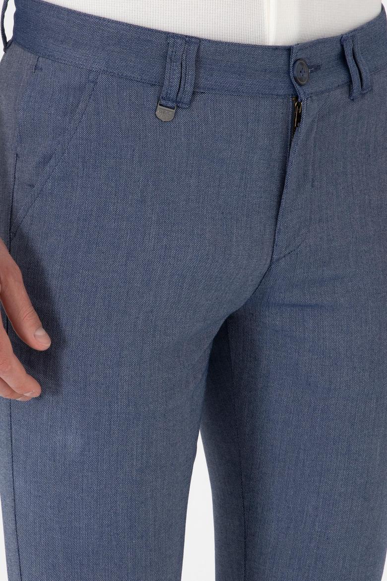 Erkek Lacivert Kanvas Pantolon - 50299990080