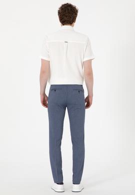 Erkek Lacivert Kanvas Pantolon - 50299990080