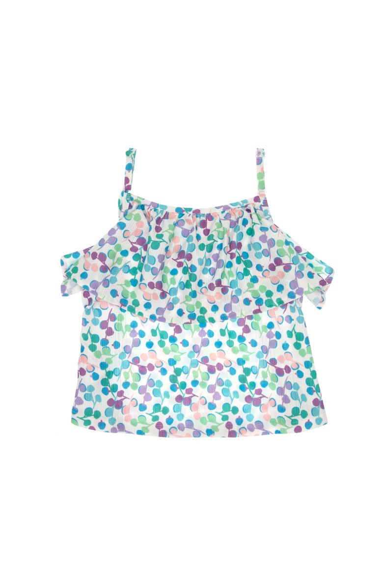 Kız Çocuk Lila Tişört - 50300626003