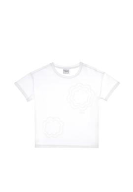 Kız Çocuk Beyaz Tişört - 50300960028