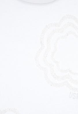 Kız Çocuk Beyaz Tişört - 50300960028