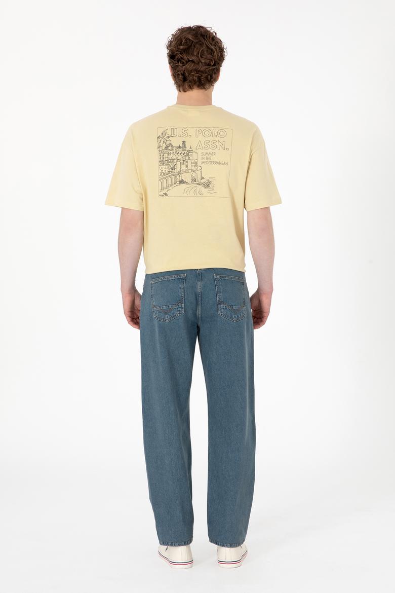 Erkek Kahverengi Jean Pantolon - 50304380020