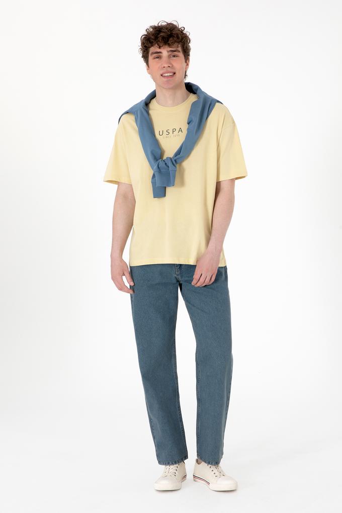 Erkek Kahverengi Jean Pantolon