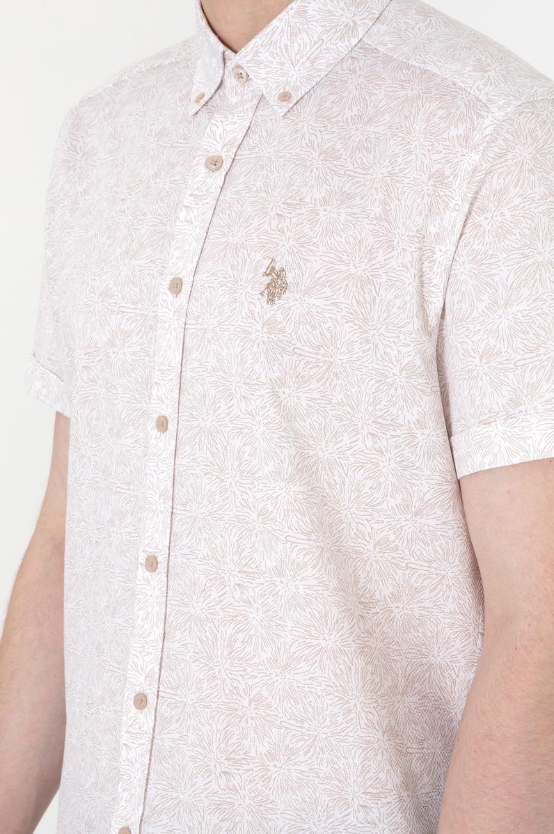 Erkek Taş Kısa Kollu Gömlek