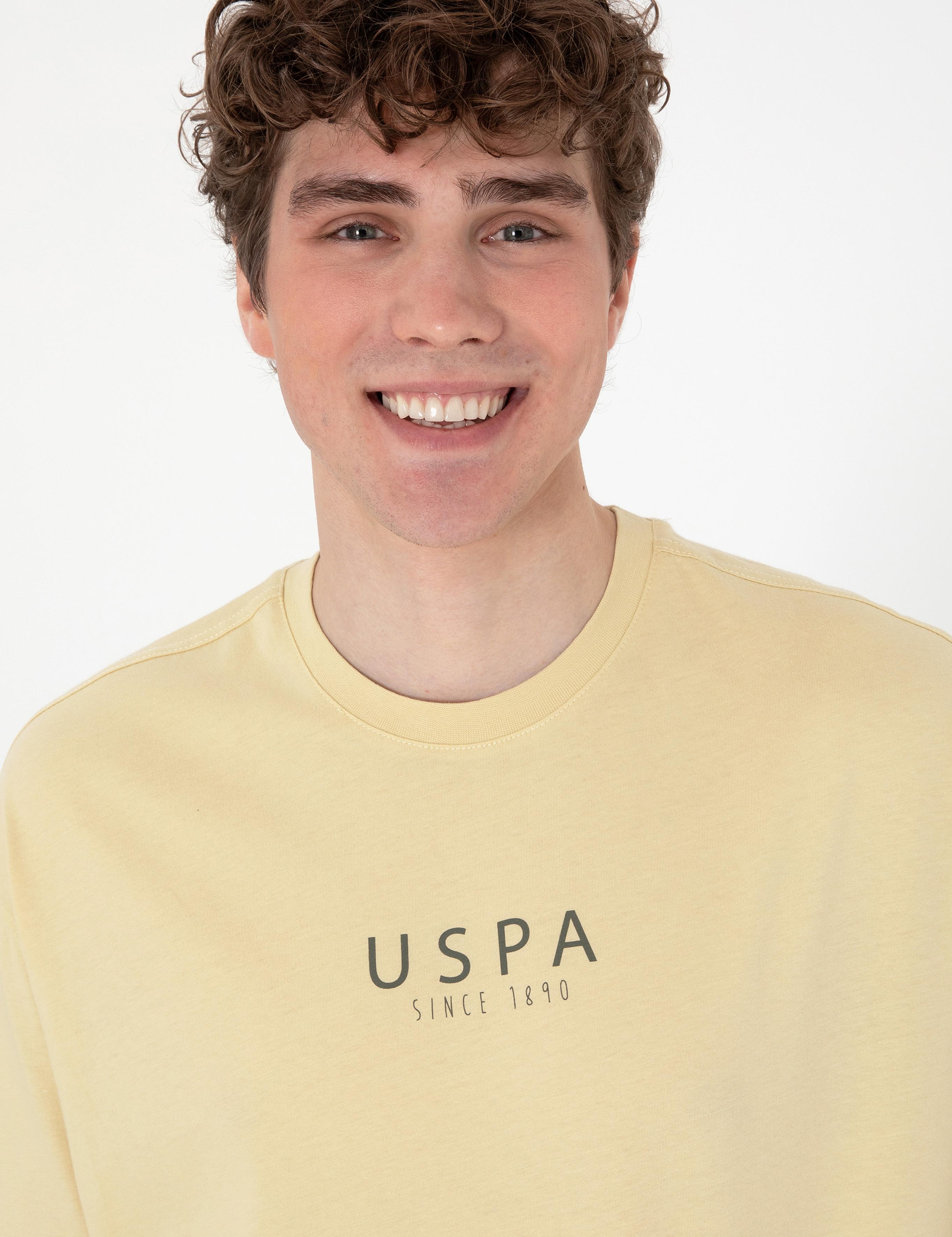 تی شرت یقه گرد Oversize یقه گرد مردانه یو اس پولو | U.S. Polo Assn. - تصویر 2