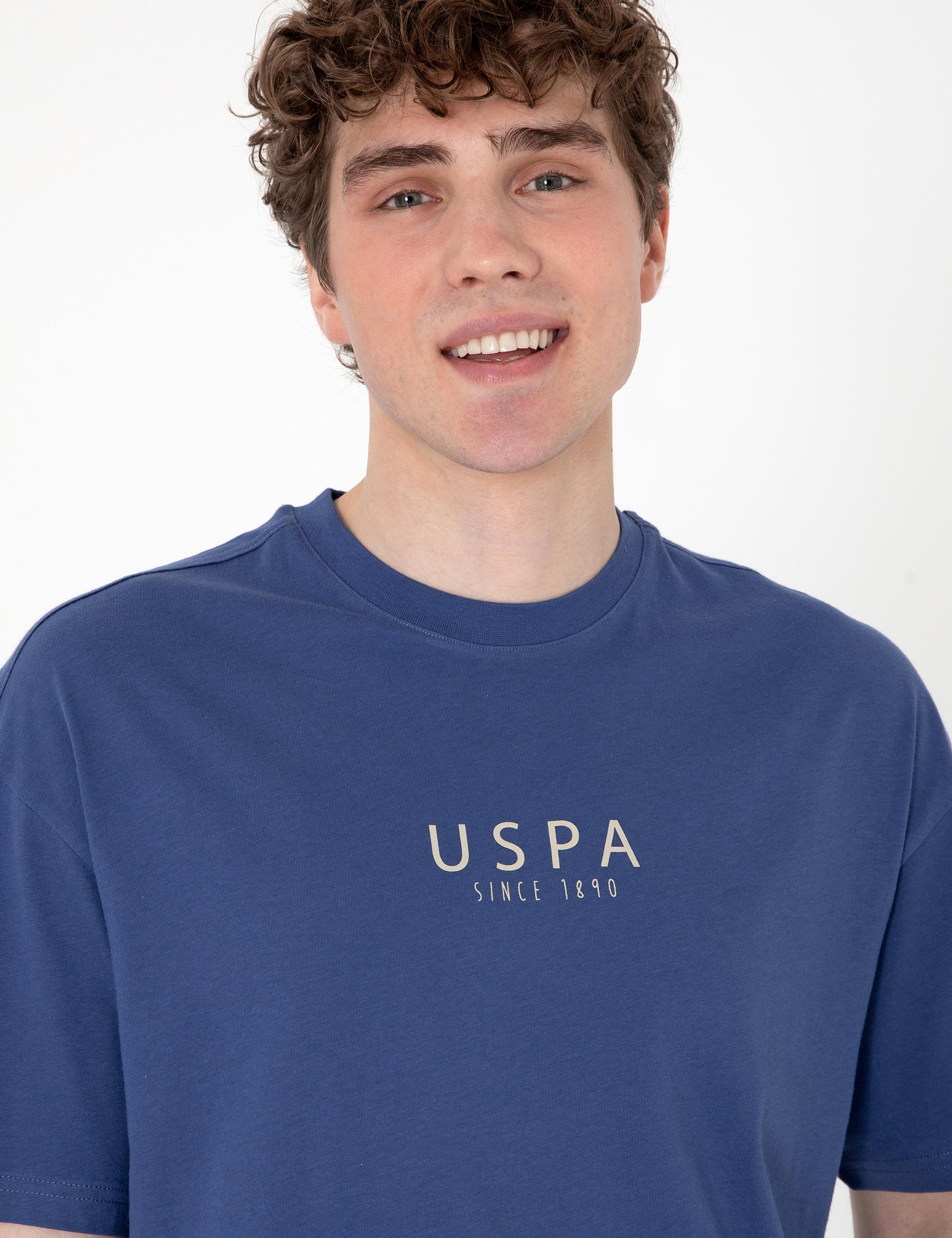 تی شرت یقه گرد Oversize یقه گرد مردانه یو اس پولو | U.S. Polo Assn. - تصویر 2