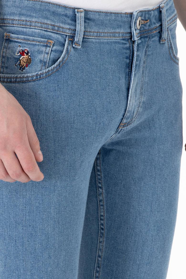 Erkek Açık Mavi Slim Fit Jean Pantolon - 50308265016