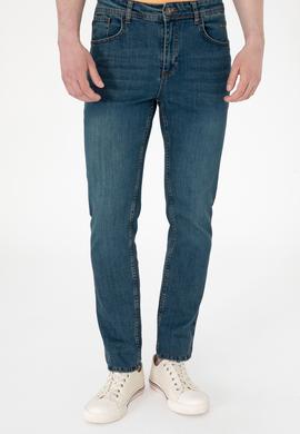 Erkek Mavi Slim Fit Jean Pantolon - 50304350005