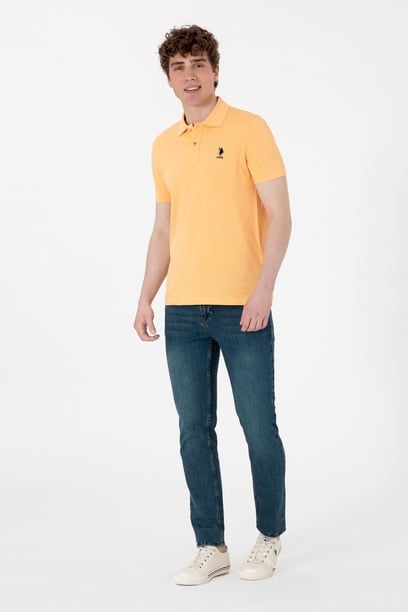 Erkek Mavi Slim Fit Jean Pantolon